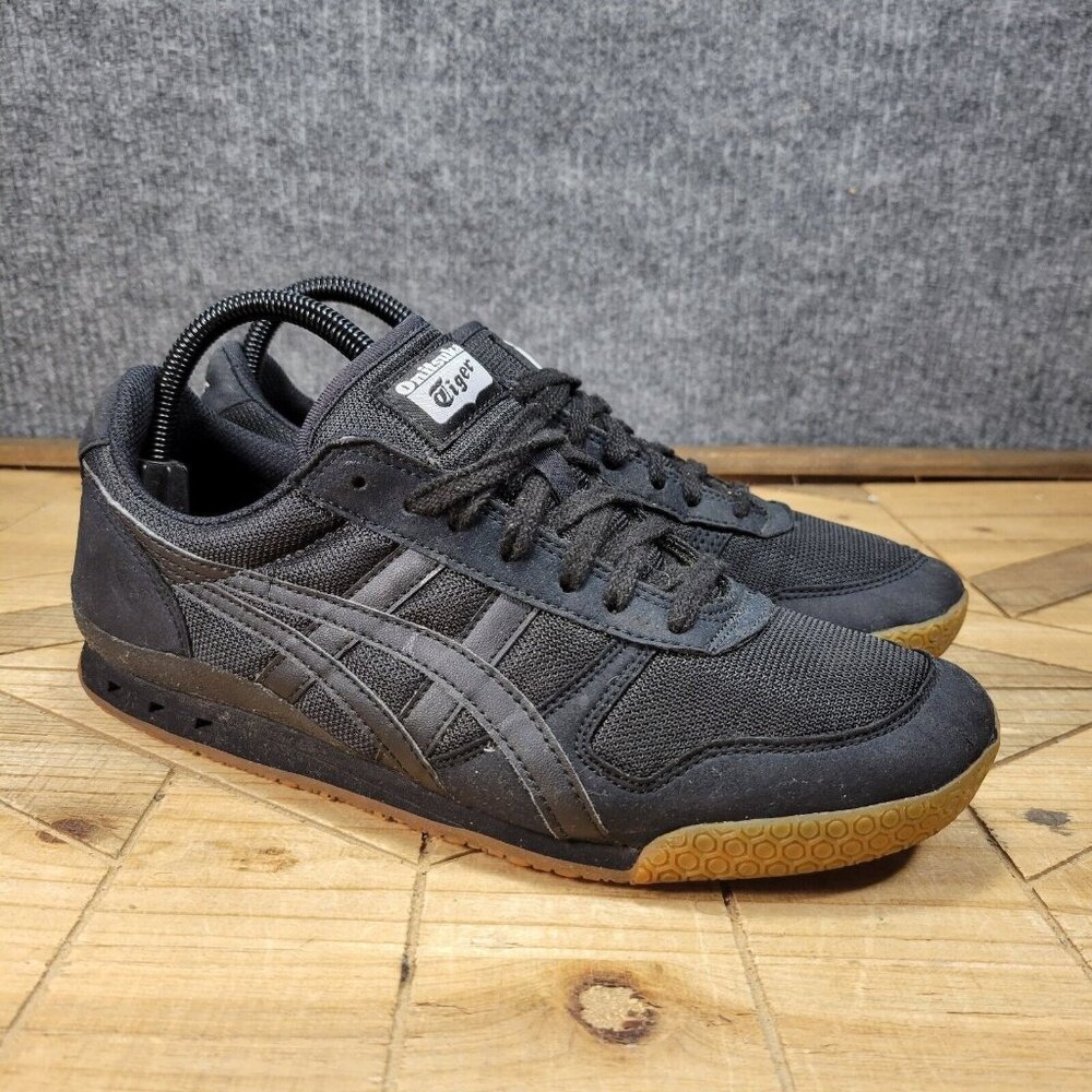 Onitsuka Tiger Ultimate 81 Mens Size 7.5 Black Athletic Running Shoes Sneakers